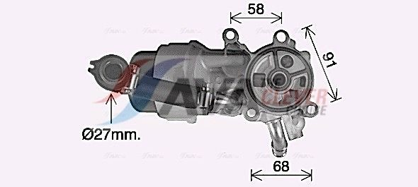  Корпус масляного фильтра AVA CN3307H